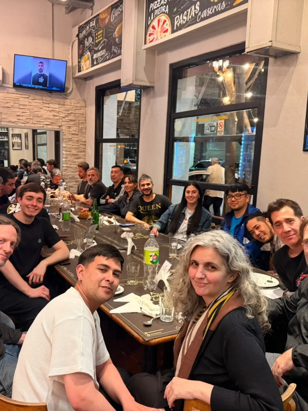 Cena de camaradería de Hikari Dojo y Meiyo Dojo en Villa Crespo